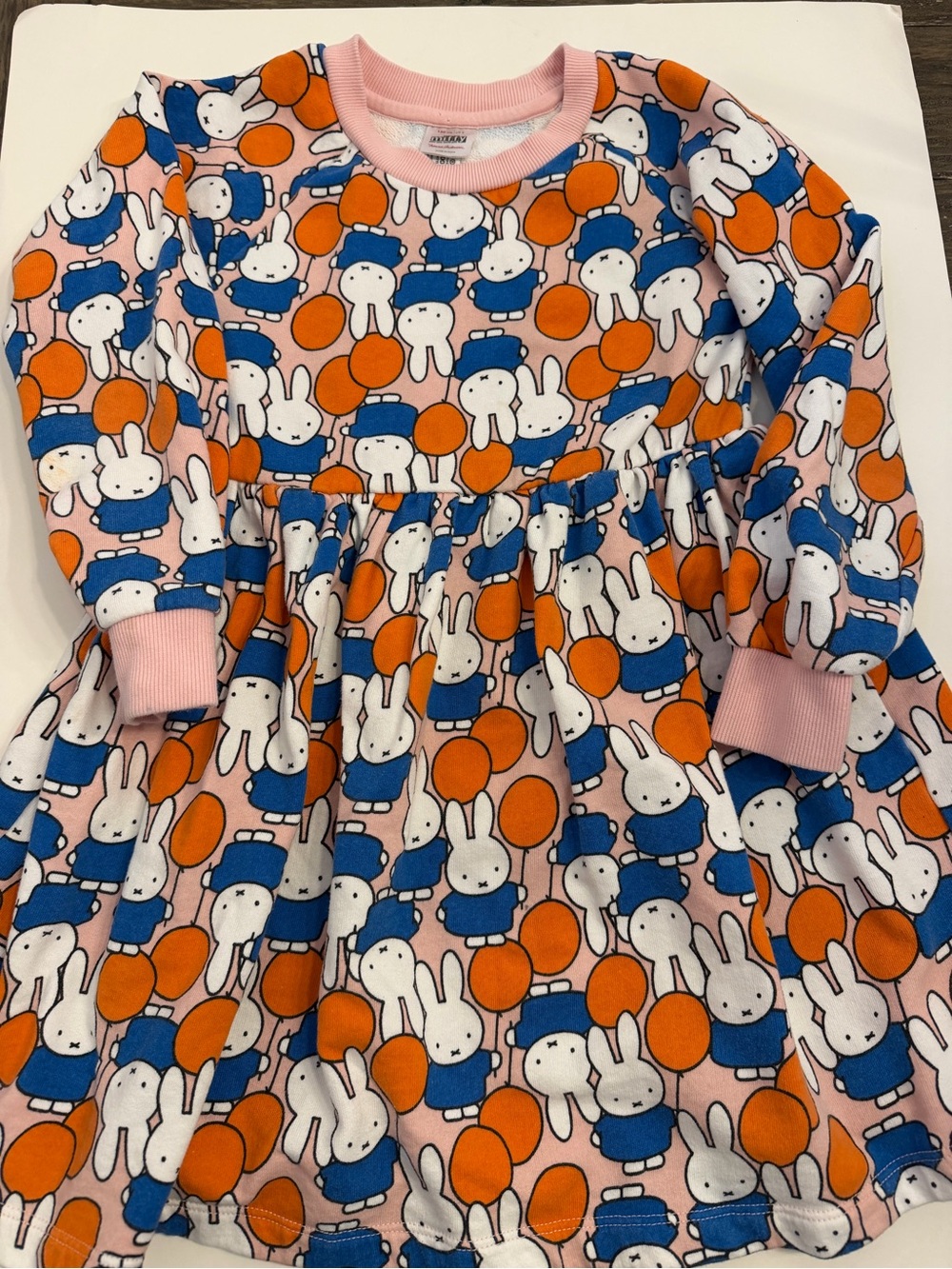 Hanna Andersson x Miffy Dress size 120